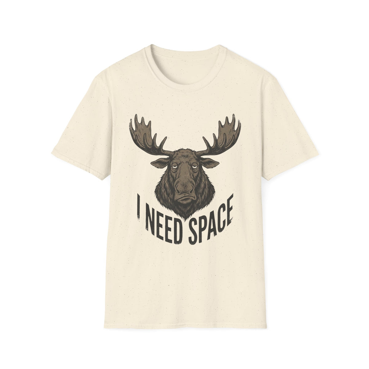 Moose "I Need Space" T +Adult Size