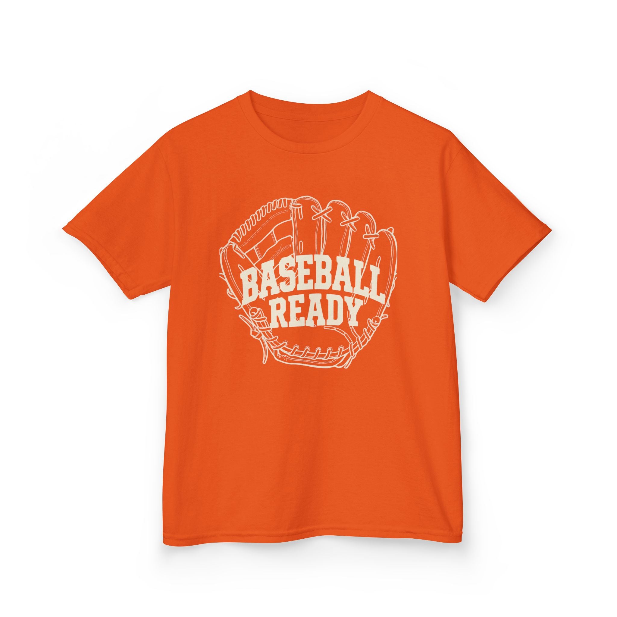 'Baseball Ready' Tee — Youth Baseball Glove Graphic Shirt