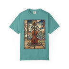 Ukiyo-e Cello Art T-Shirt - Japanese Woodblock Style