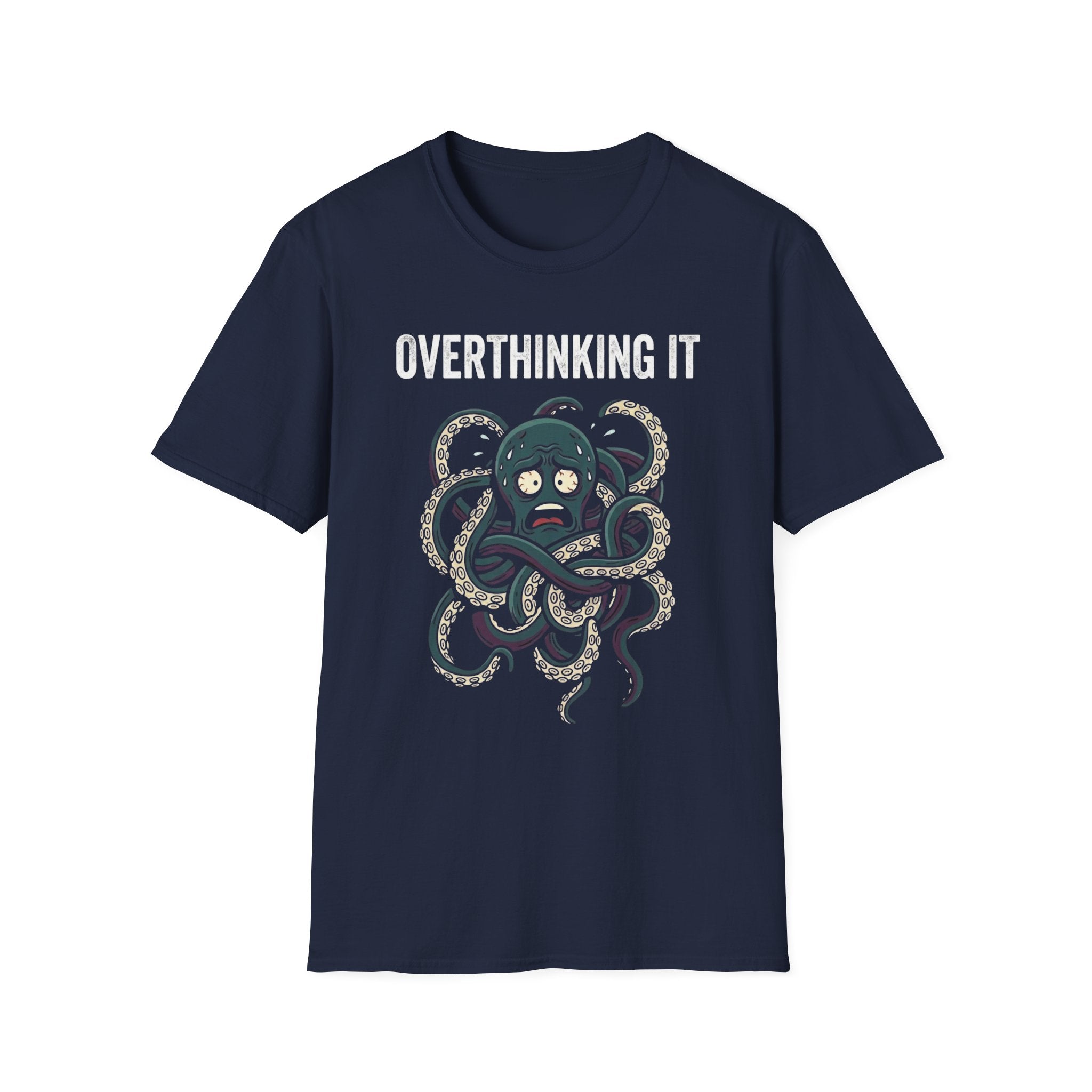 Overthinking It Octopus T +Adult Size
