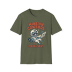 Mission Control Pizza First Raccoon T + Adult Size