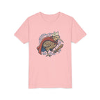 Royal Kiwi Youth T‑Shirt — Crowned Kiwi with Cape Kids Tee
