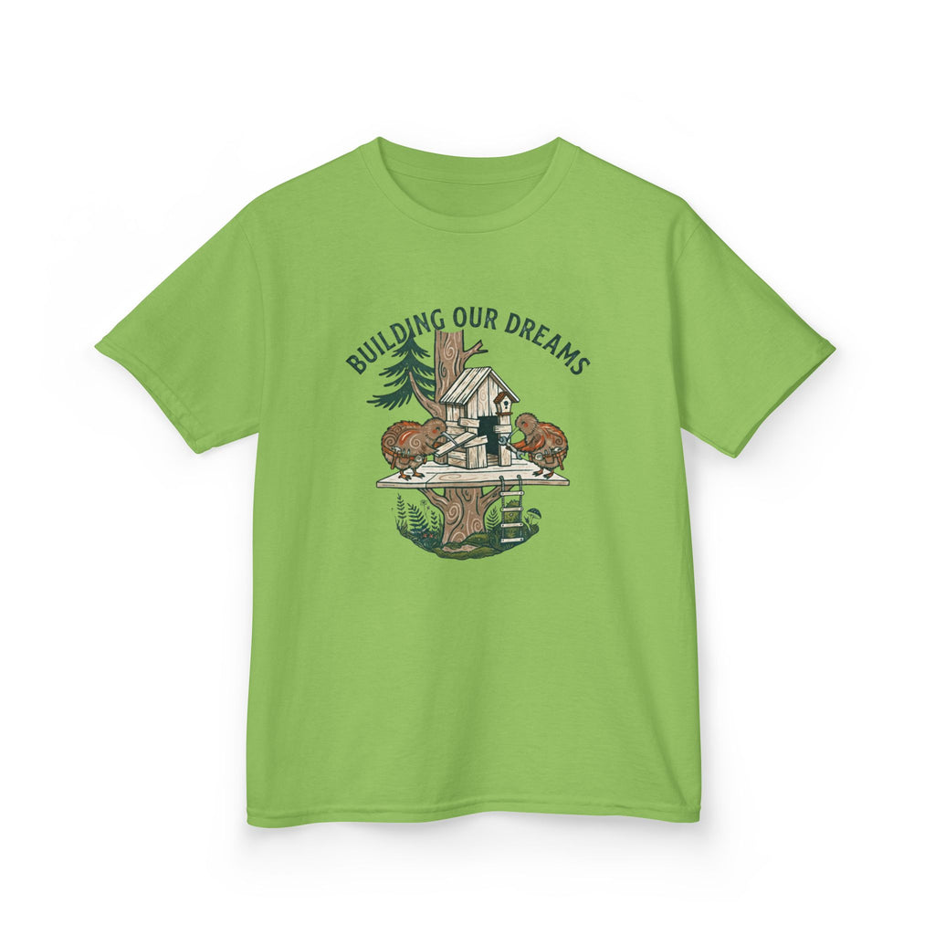 "Building Our Dreams" Kiwi Treehouse Adventure Shirt