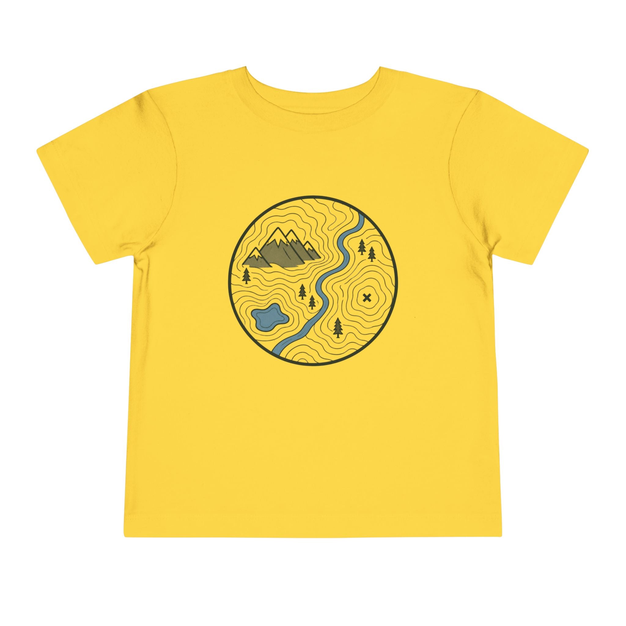 Topographic Map Toddler T