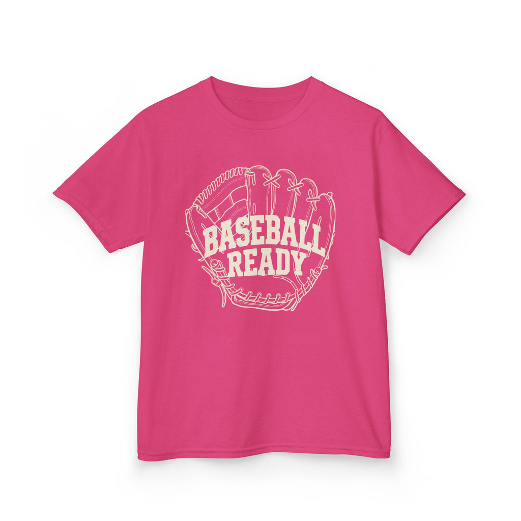'Baseball Ready' Tee — Youth Baseball Glove Graphic Shirt