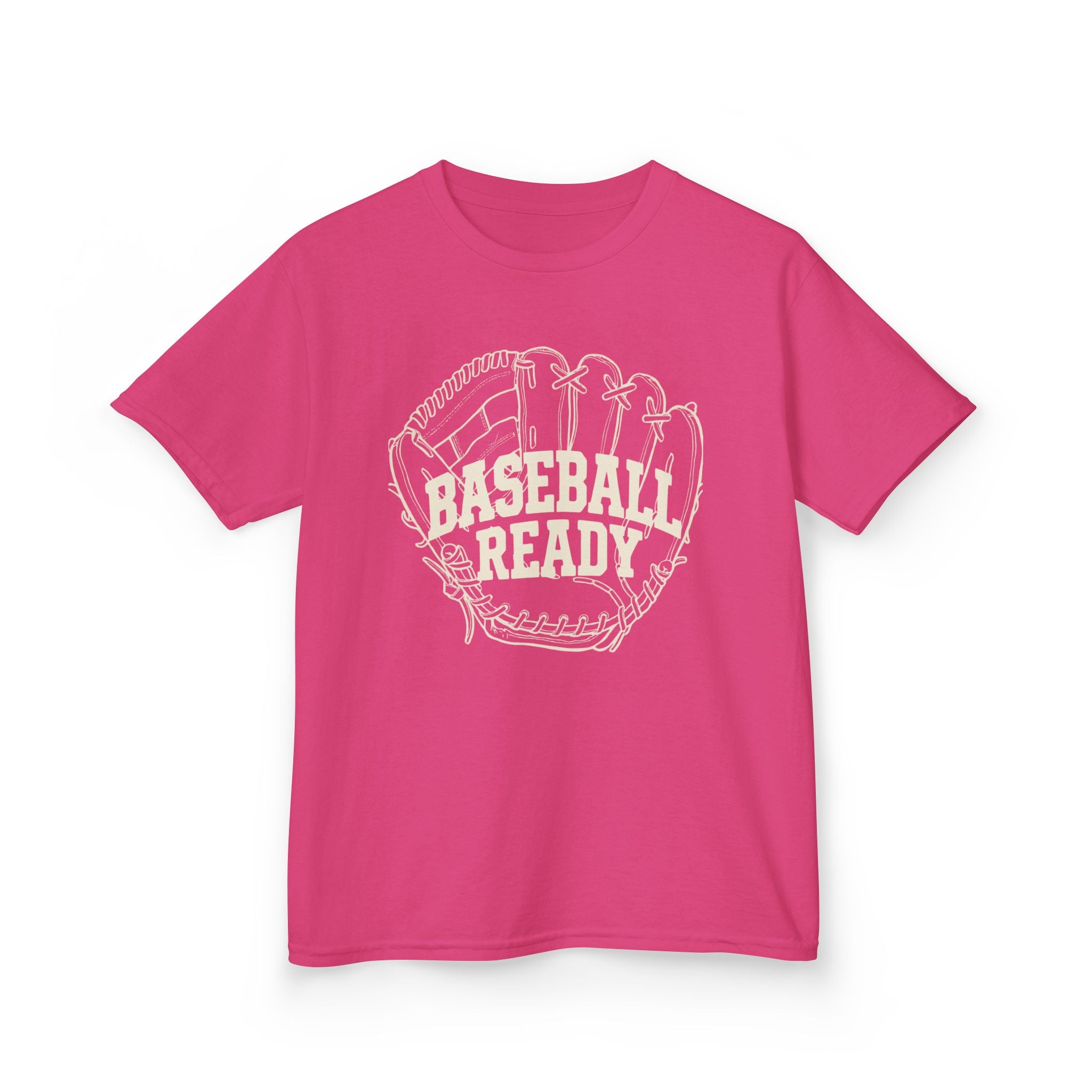 'Baseball Ready' Tee — Youth Baseball Glove Graphic Shirt