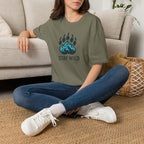 Stay Wild Mountain Emblem T-Shirt