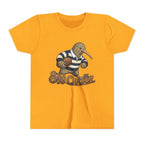 Kiwi Rugby Youth Tee — 'Egg Chaser' Vintage Sports Kids Shirt