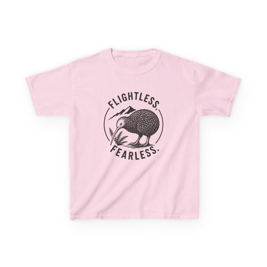 'Flightless Fearless' Kiwi Graphic T-Shirt