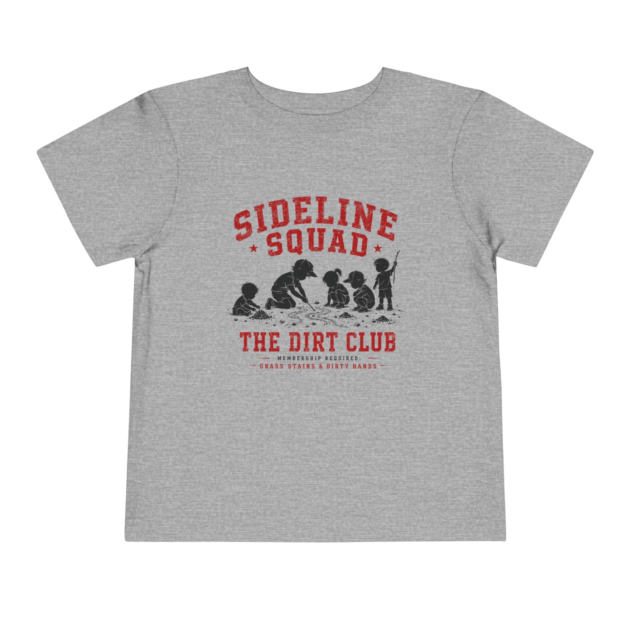 "Sideline Squad: The Dirt Club" Sports Graphic Shirt