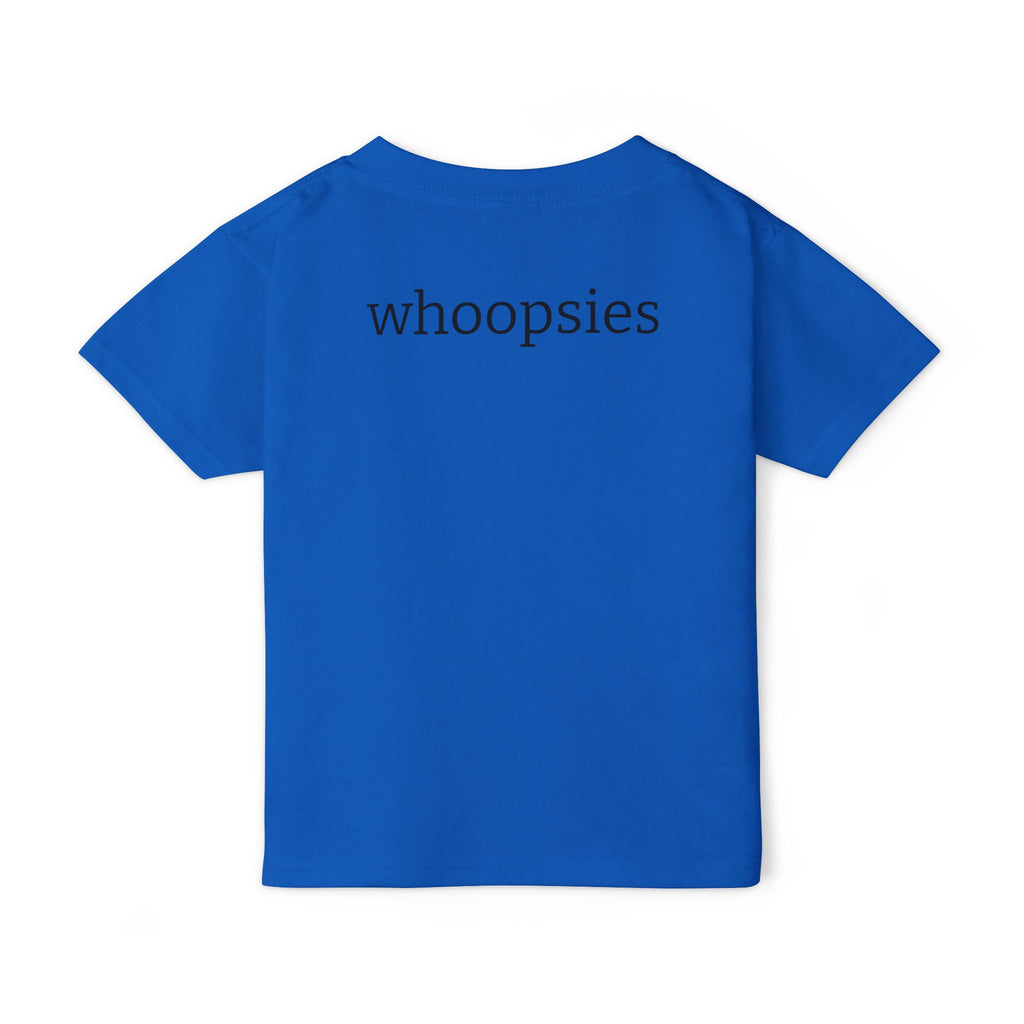 Whoopsies Toddler T-Shirt — relatable back print