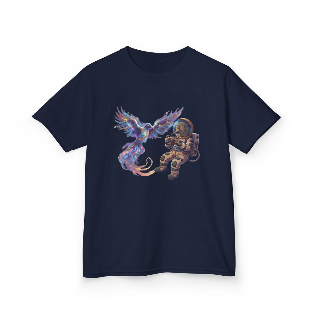 Astronaut and Phoenix Space Adventure Graphic
