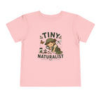 "Tiny Naturalist" Cute Girl Explorer Kids Shirt
