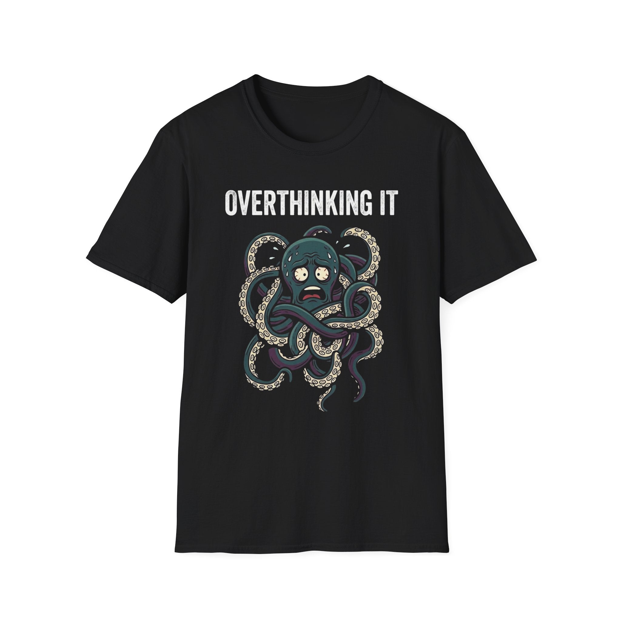 Overthinking It Octopus T +Adult Size