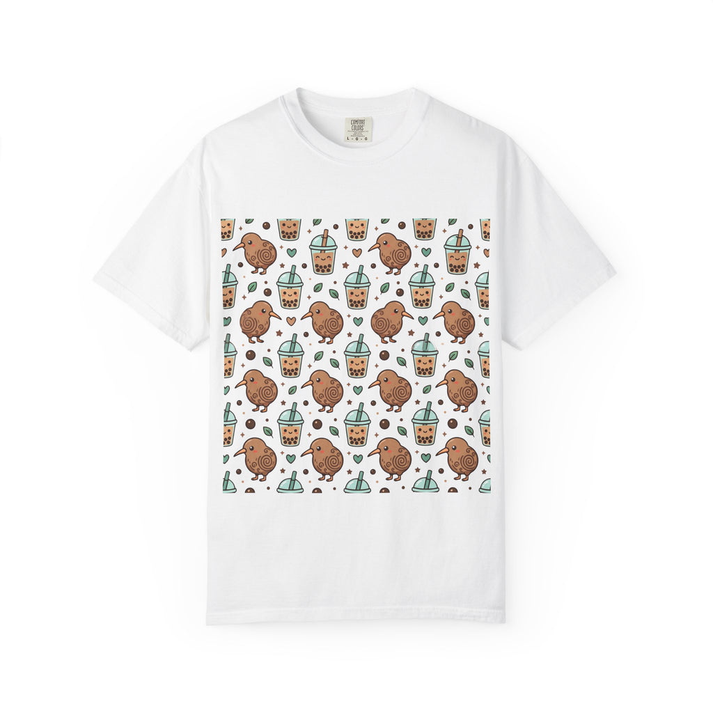 Kiwi & Boba Love + All-Over Print Tee