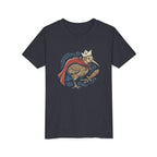 Royal Kiwi Youth T‑Shirt — Crowned Kiwi with Cape Kids Tee