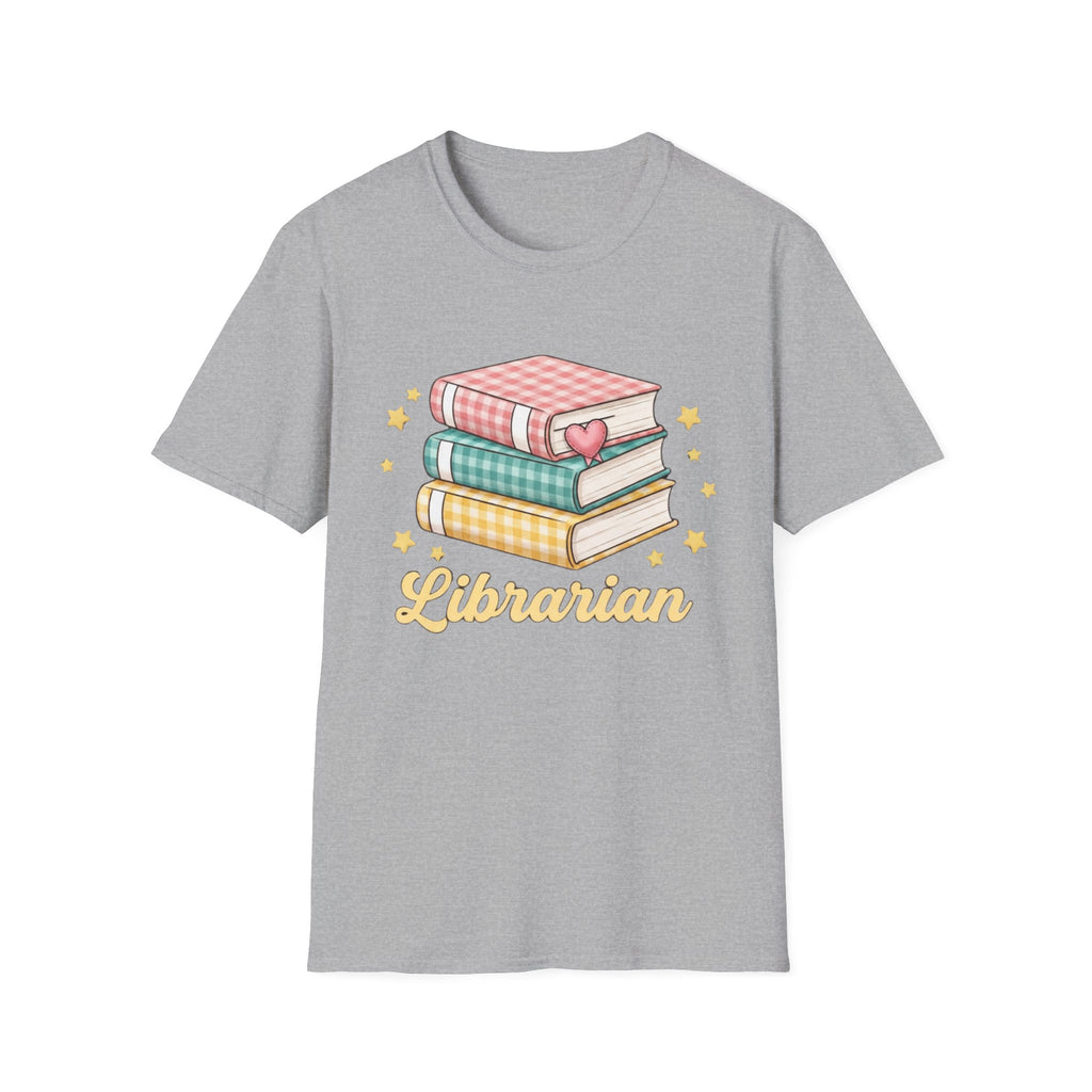 Librarian Book Stack T-Shirt