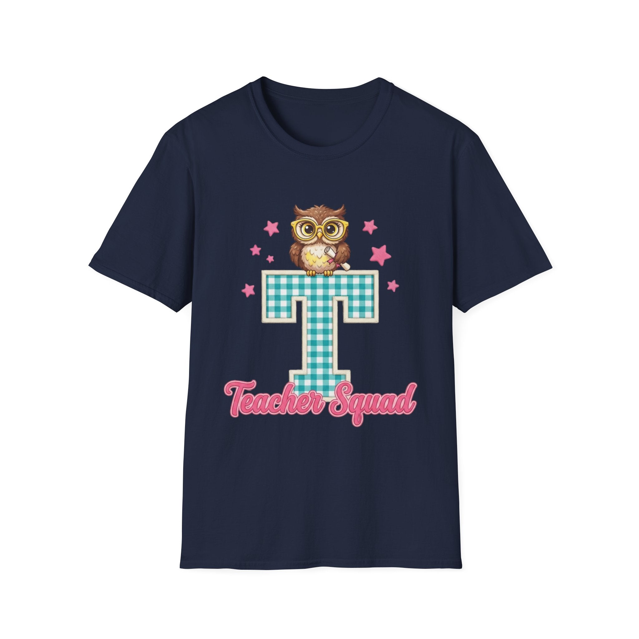 Teacher Squad T-Shirt Owl & Diploma