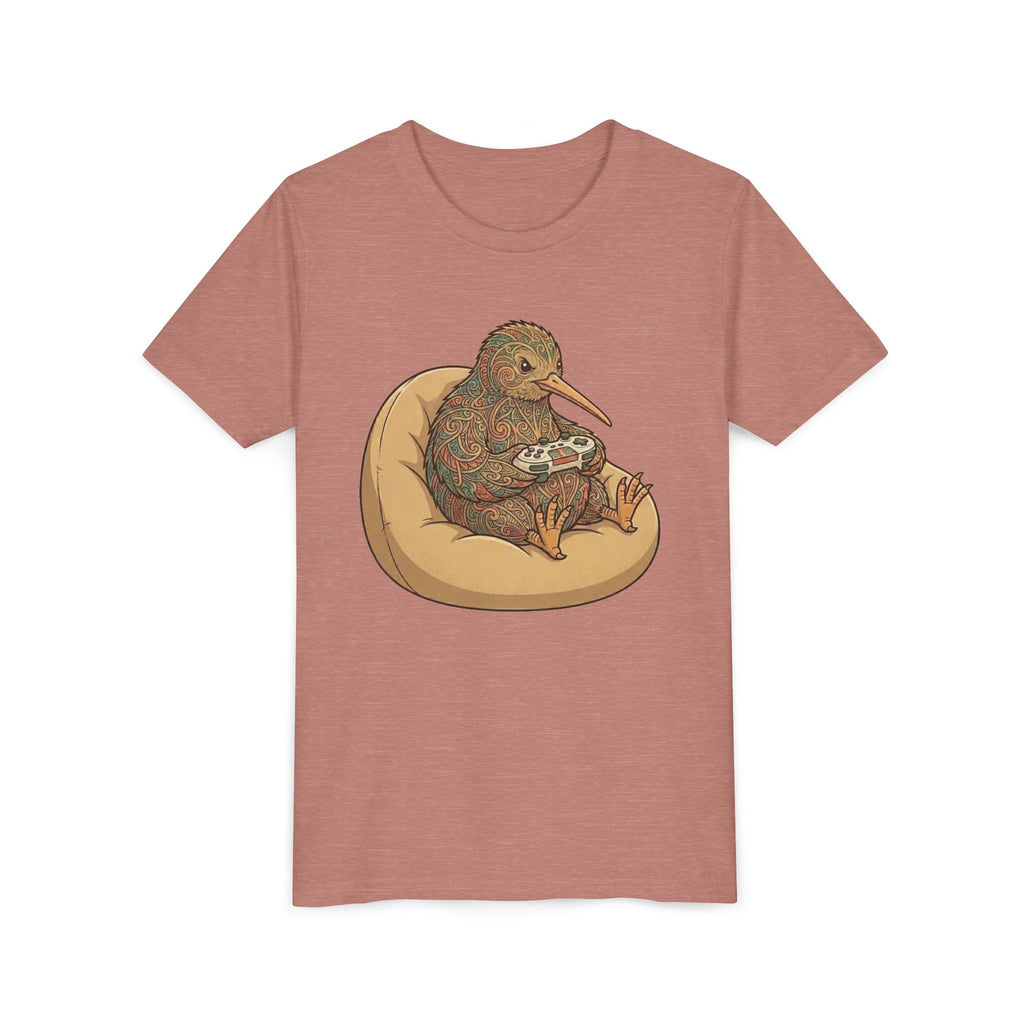 Youth Tee —Kiwi Bird Gaming Graphic