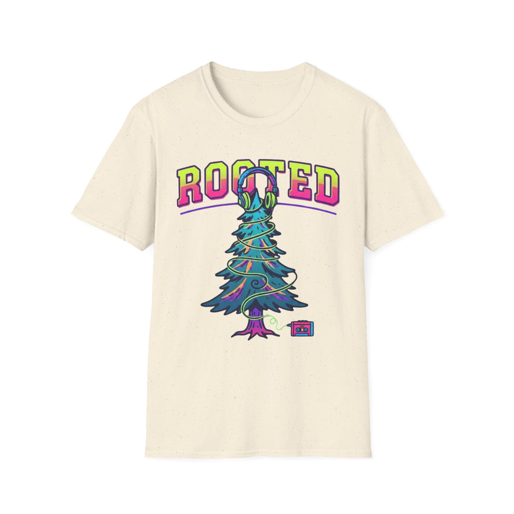 "Rooted" Colorful Tree T