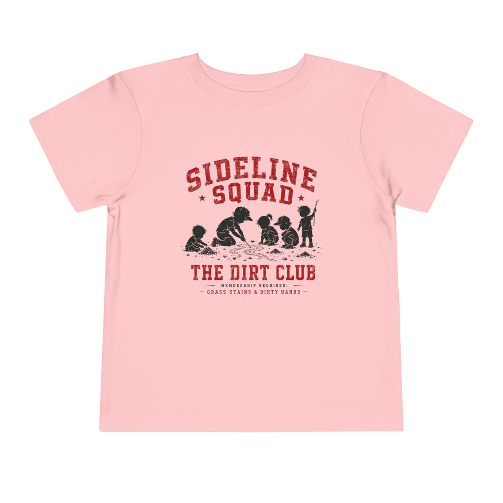 "Sideline Squad: The Dirt Club" Sports Graphic Shirt