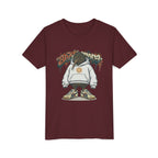 Youth Tee — Streetwear Kiwi Graphic "Aeotearora" Hoodie-Style Design