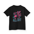 Kids 'All Out' Megaphone Tee + Youth Size