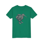 Kiwi Hiker Youth Tee — Adventure Kids Graphic T-Shirt