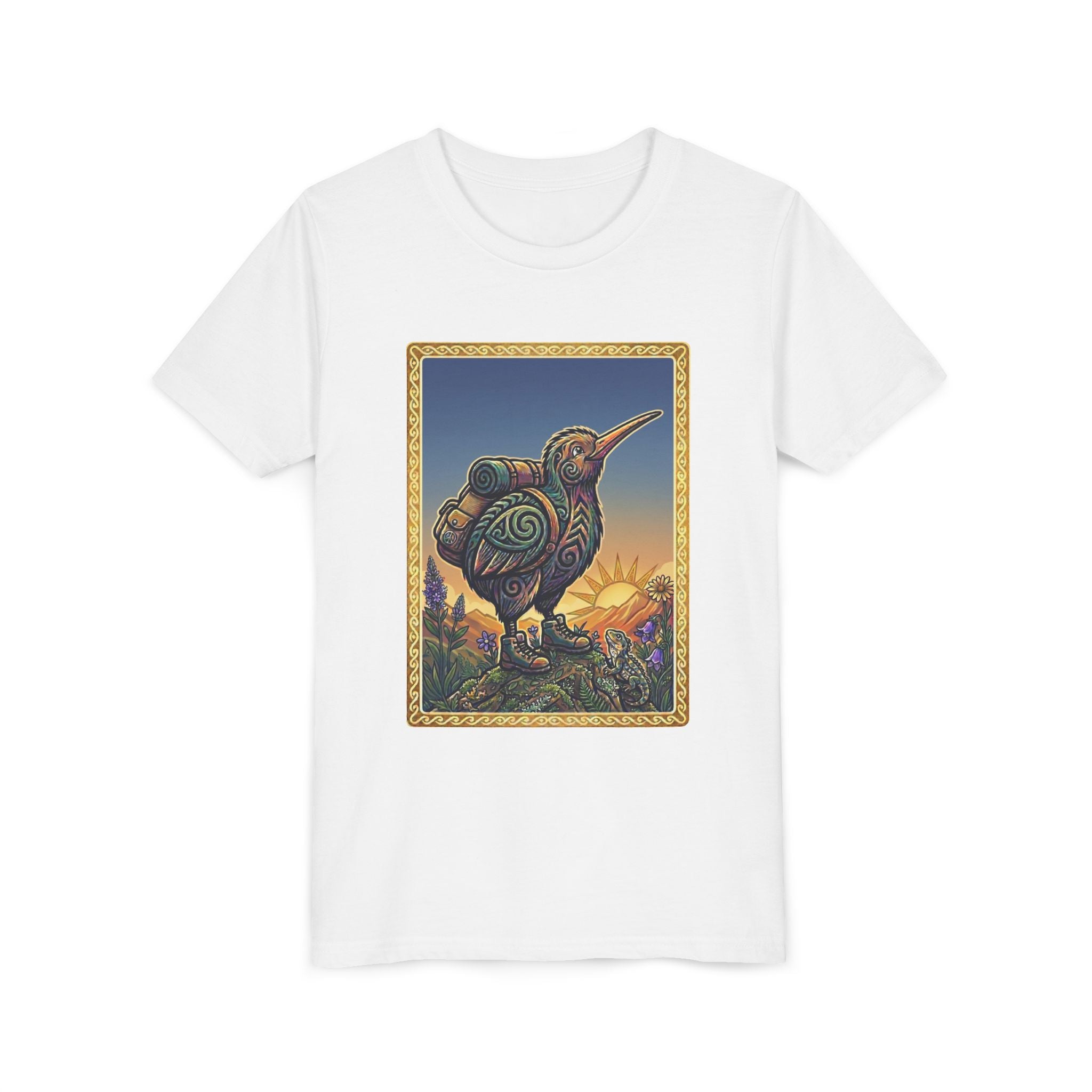 Hiking Kiwi - Youth Tee