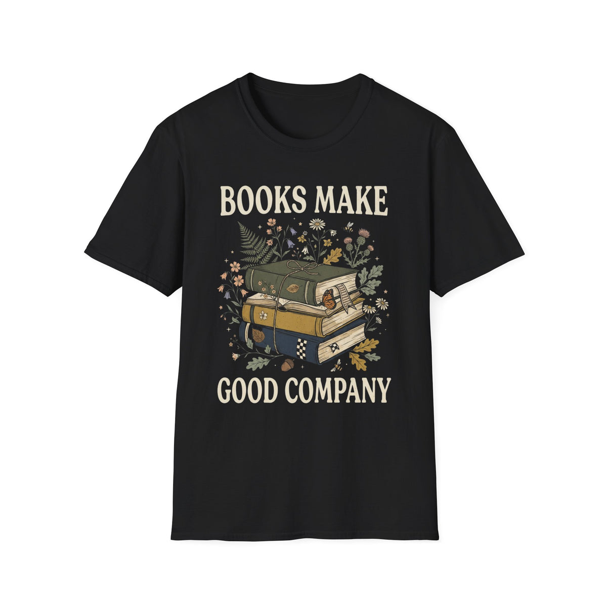 Books Make Good Company T +Adult Size