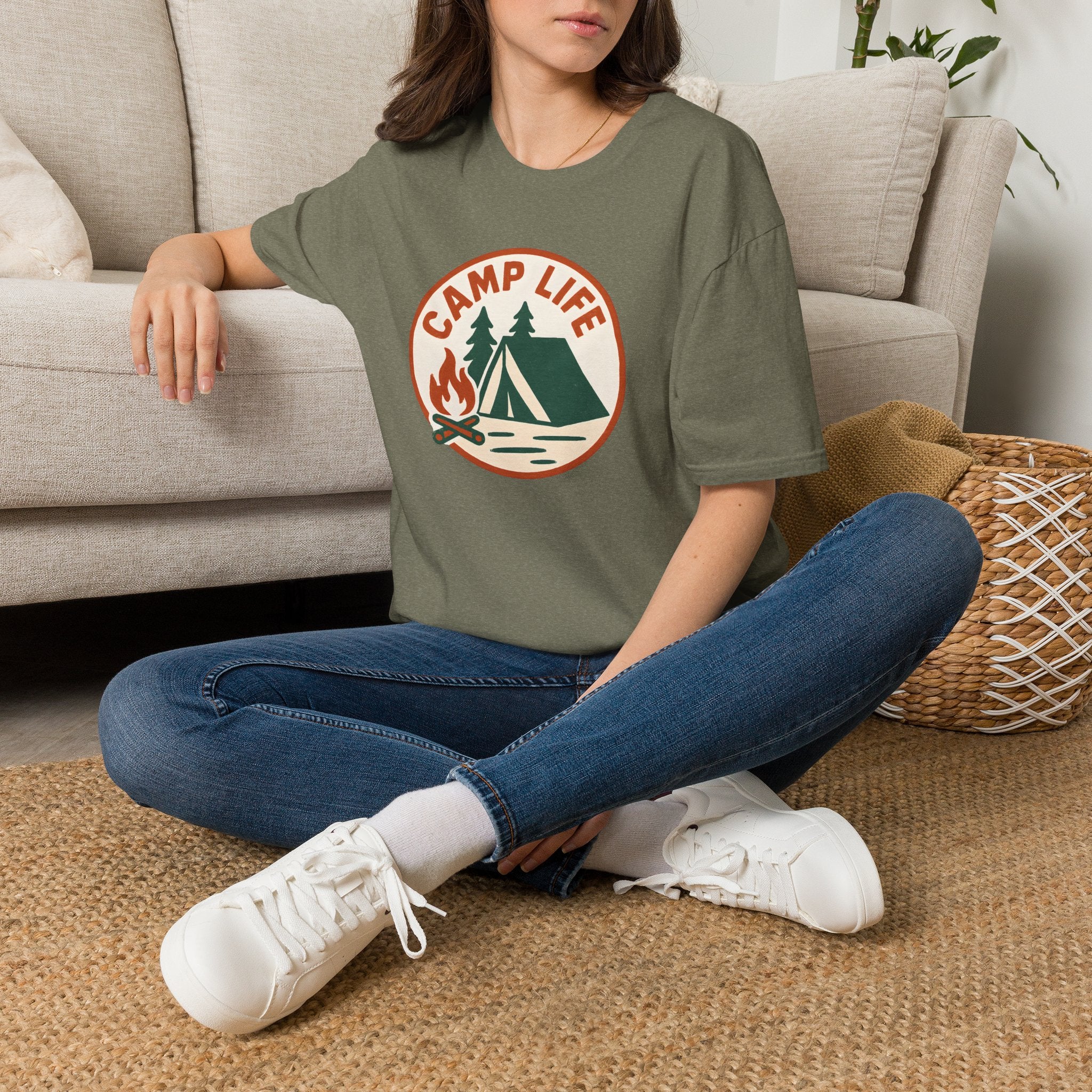 Camp Life Sign T-Shirt