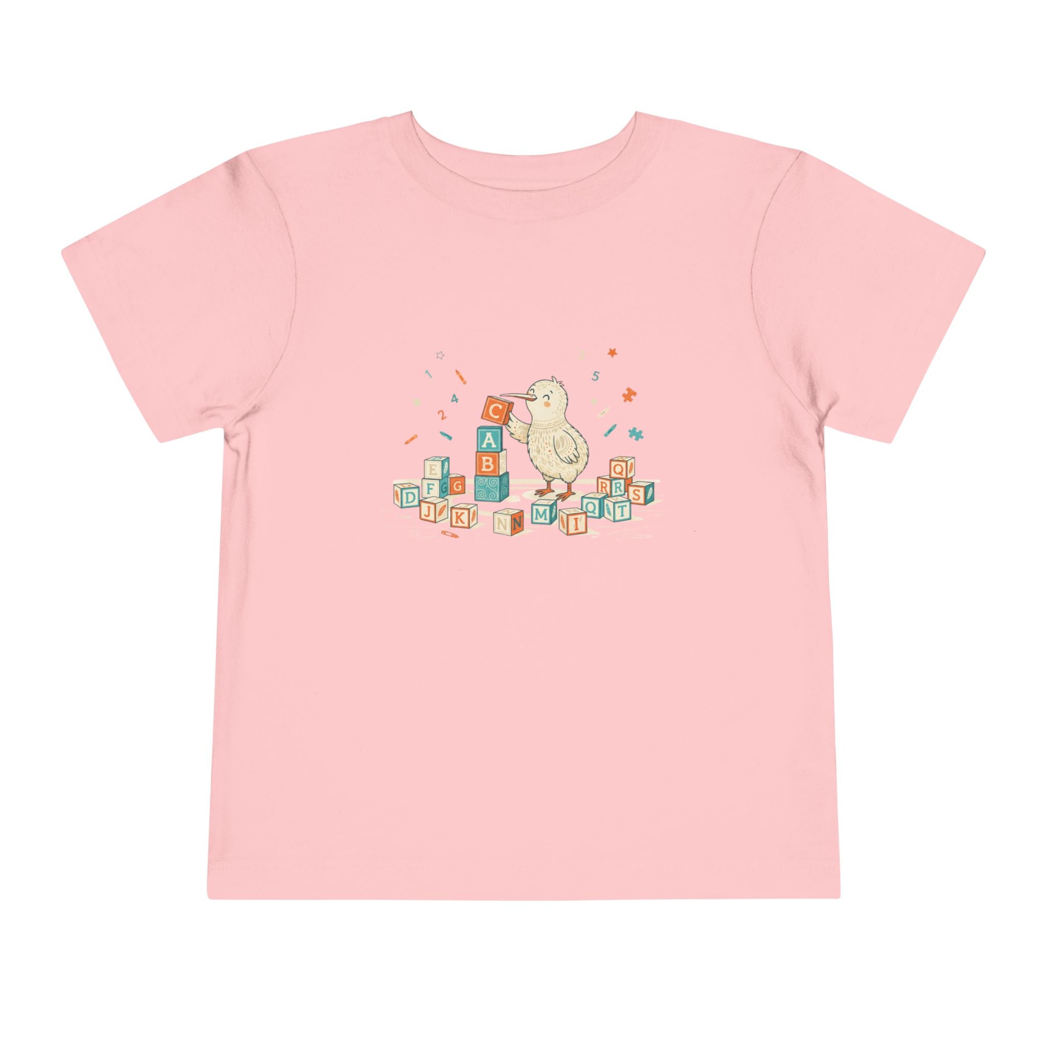 Kiwi Bird with ABC Blocks Infant Playtime Shirt