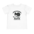 “Professional Worm Inspector” Kiwi Bird Kids Shirt