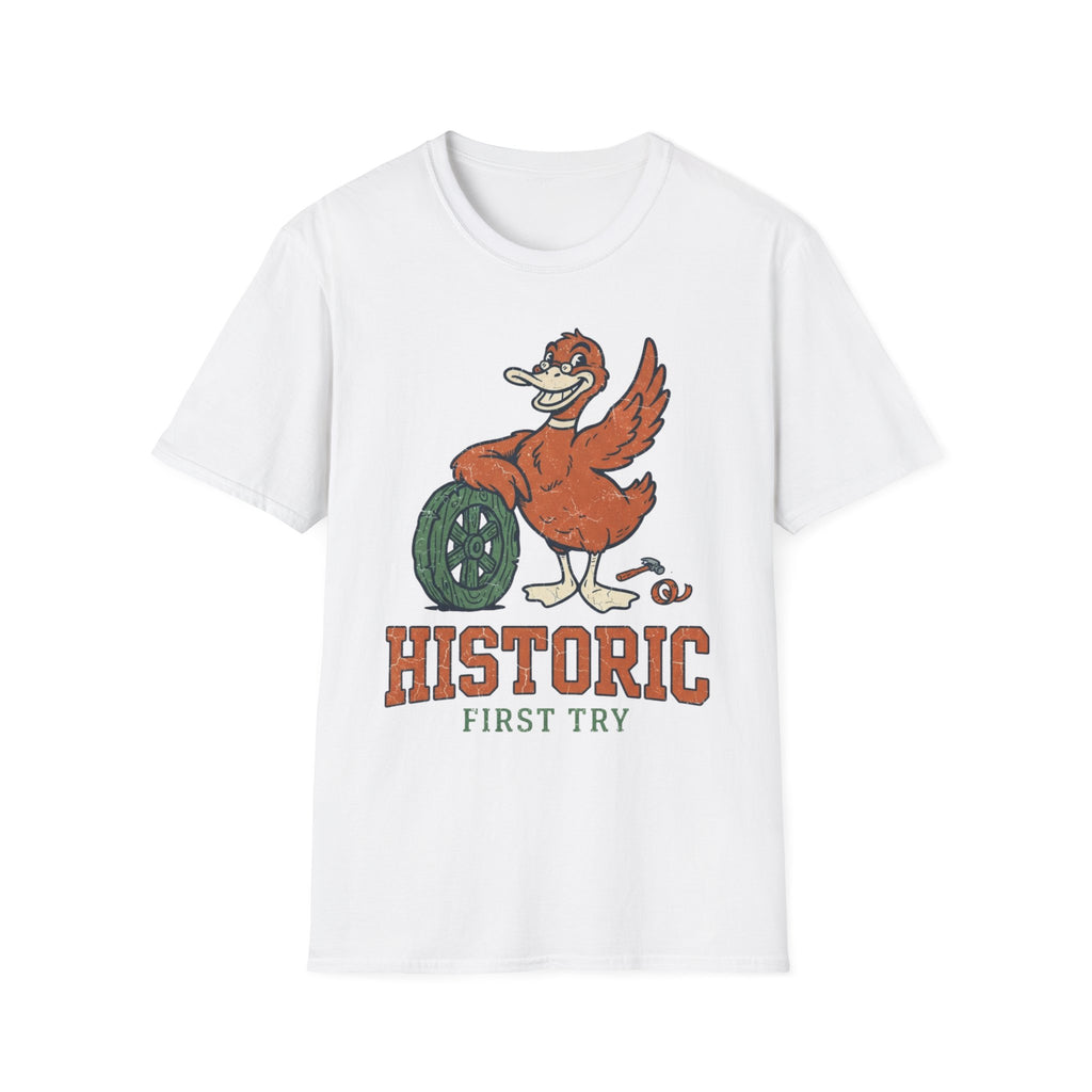 Historic First Try Duck T + Adult Size