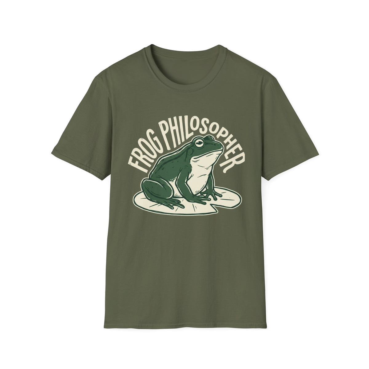 Frog Philosopher T +Adult Size