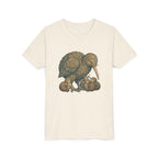Kiwi Bird Momma & Babies Kids T‑Shirt — Whimsical Kiwi & Chicks Youth Tee