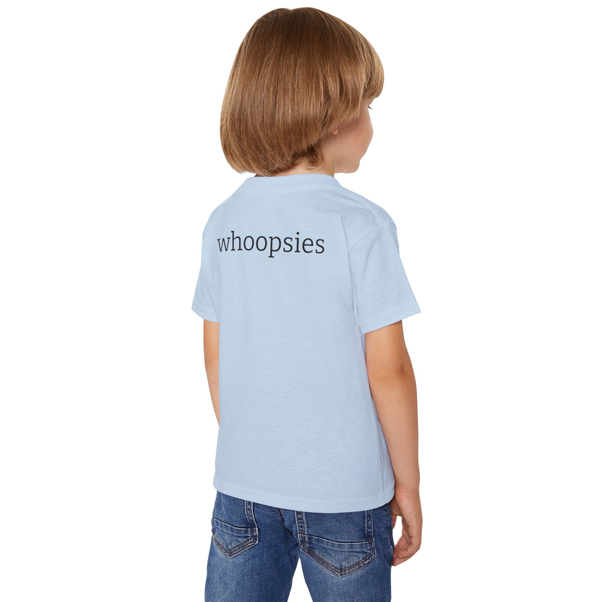 Whoopsies Toddler T-Shirt — relatable back print