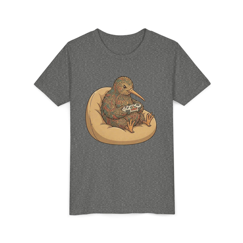 Youth Tee —Kiwi Bird Gaming Graphic