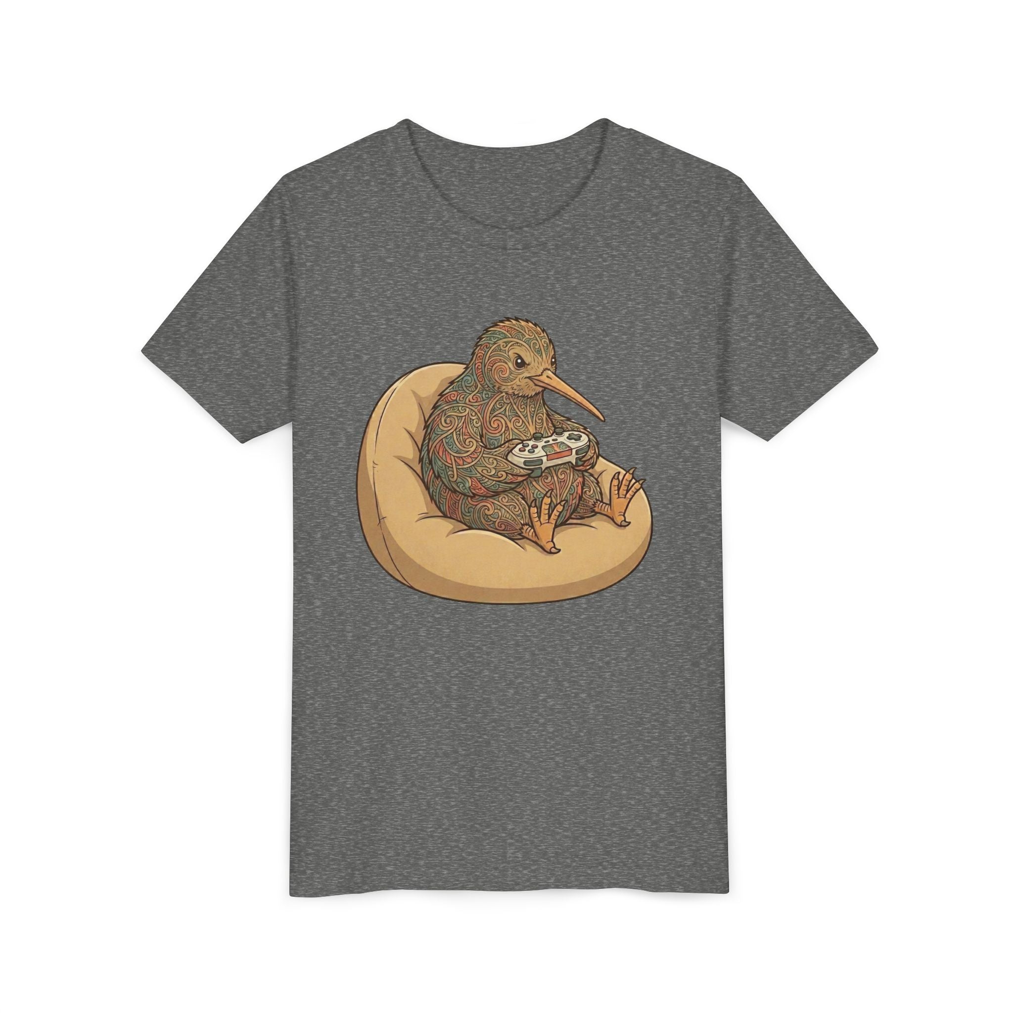 Youth Tee —Kiwi Bird Gaming Graphic