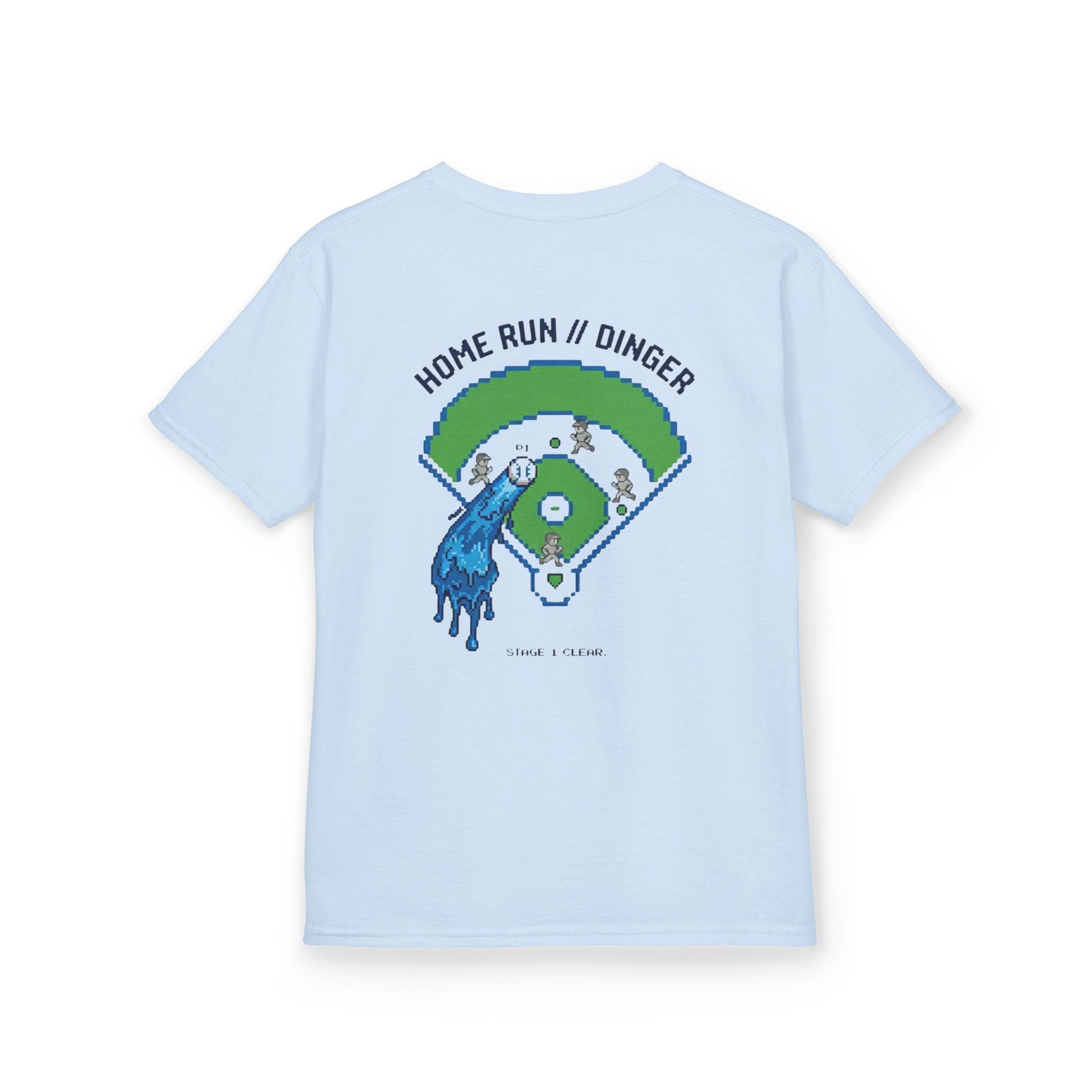 Home Run // Dinger - Double Sided Baseball Graphic