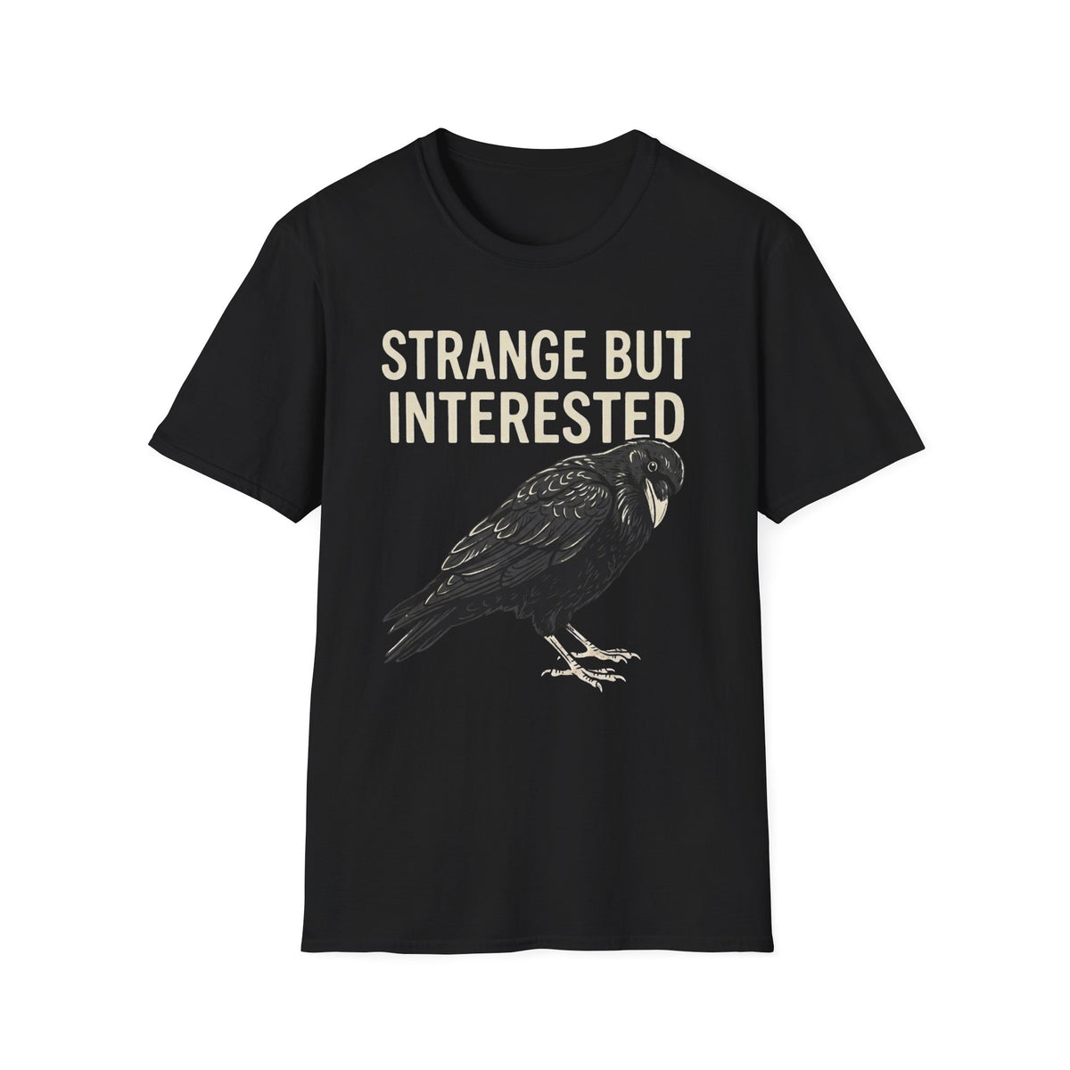 Strange But Interested Raven T +Adult Size