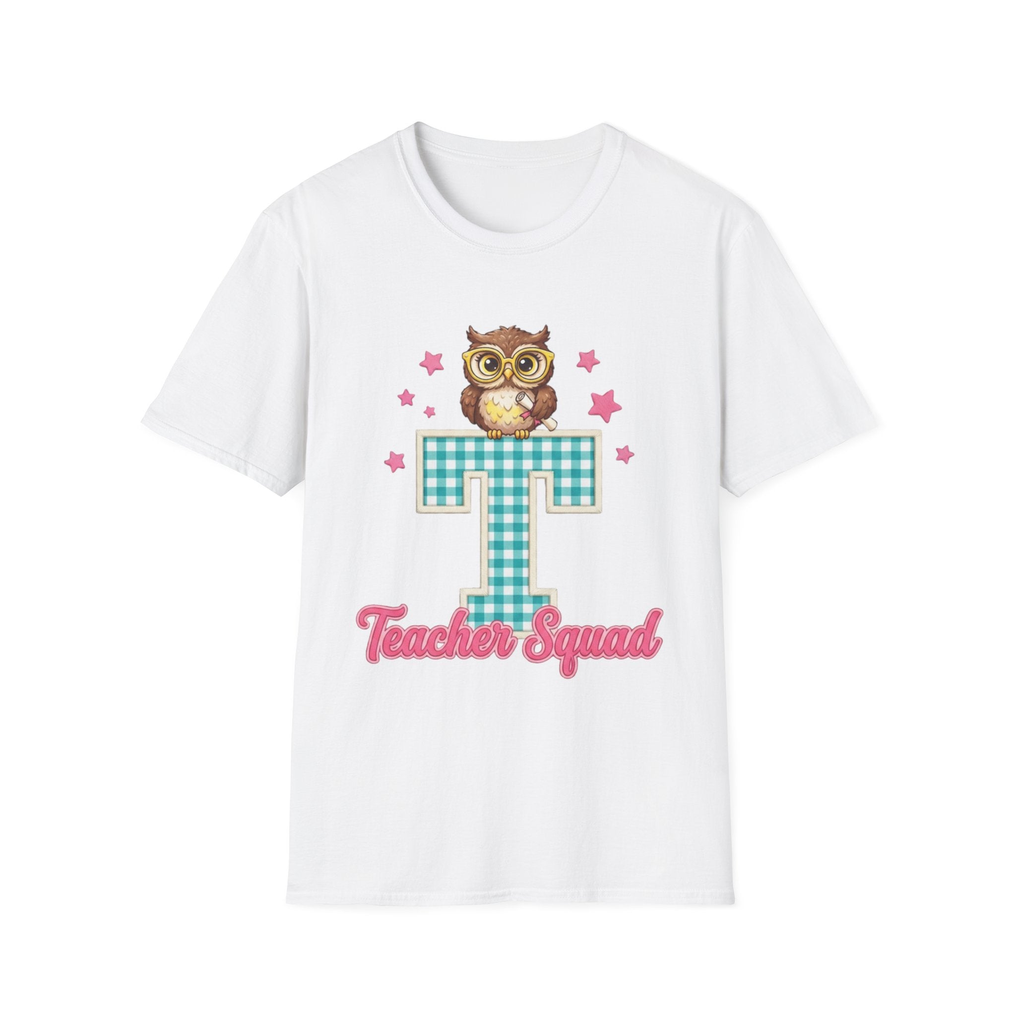 Teacher Squad T-Shirt Owl & Diploma
