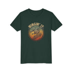 Youth Skateboard T‑Shirt - "Wingin' it" Retro Kiwi Skate Design