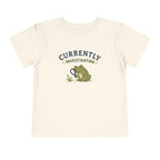 Currently Investigating Frog Toddler Tee
