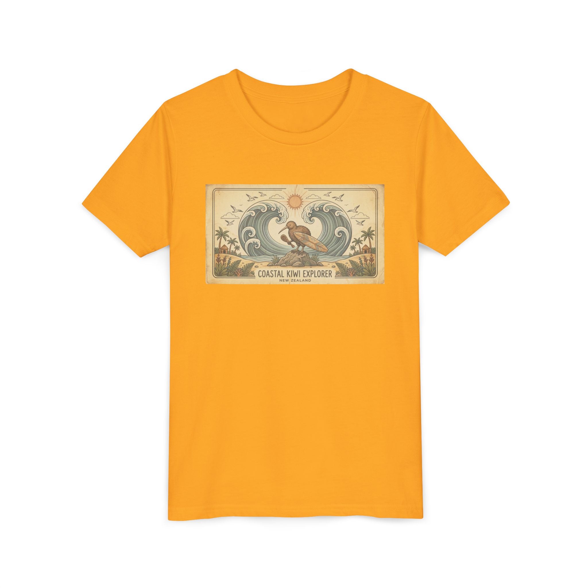 Coastal Wave Kiwi Explorer Graphic
