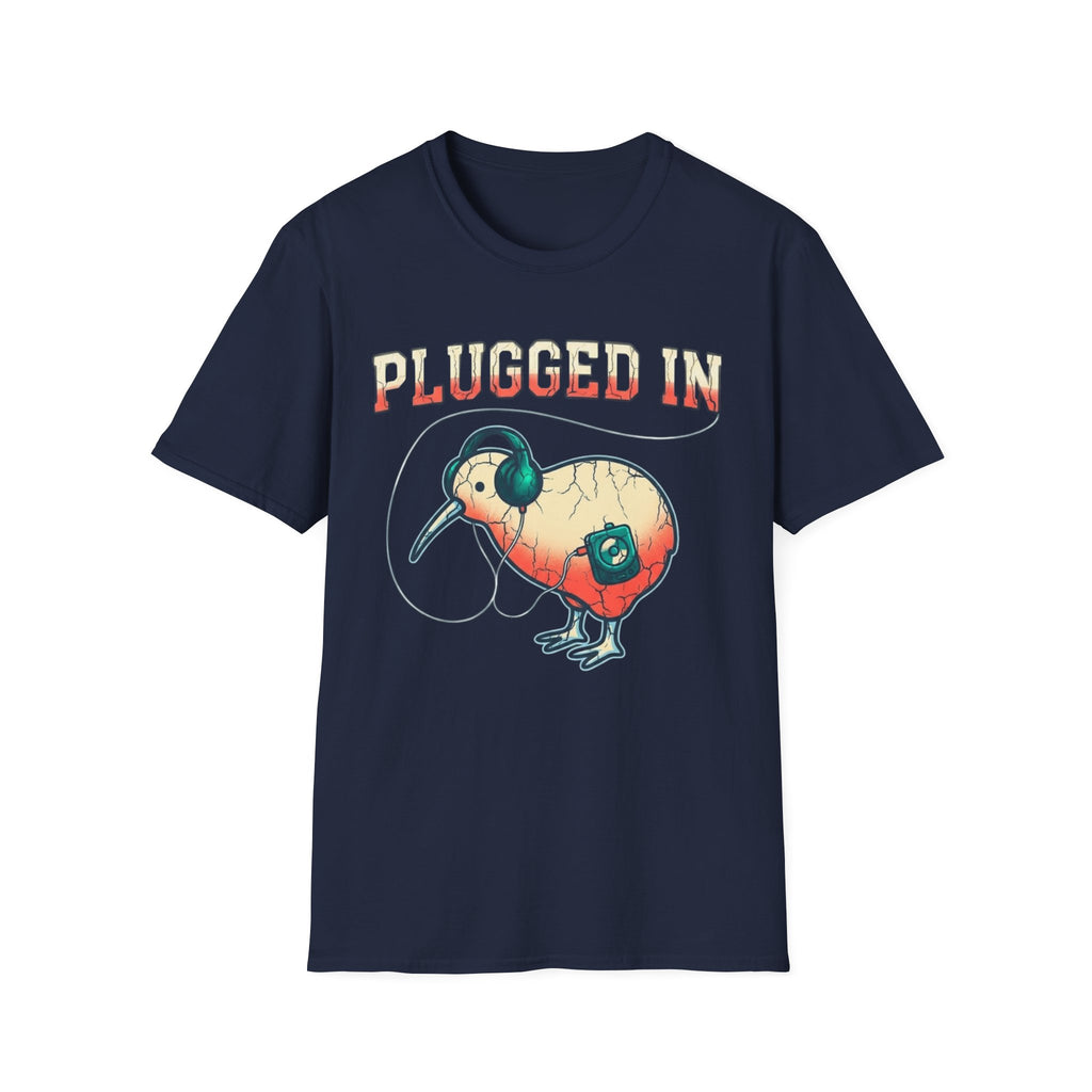 Plugged In Retro Kiwi T‑Shirt