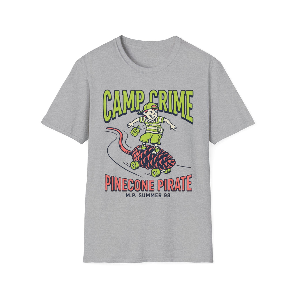 Camp Crime Pinecone Pirate T + Adult Size