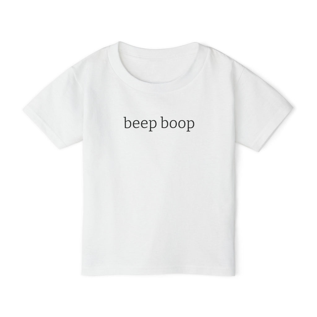 "Beep Boop" Minimalist Toddler T-Shirt