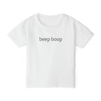 "Beep Boop" Minimalist Toddler T-Shirt