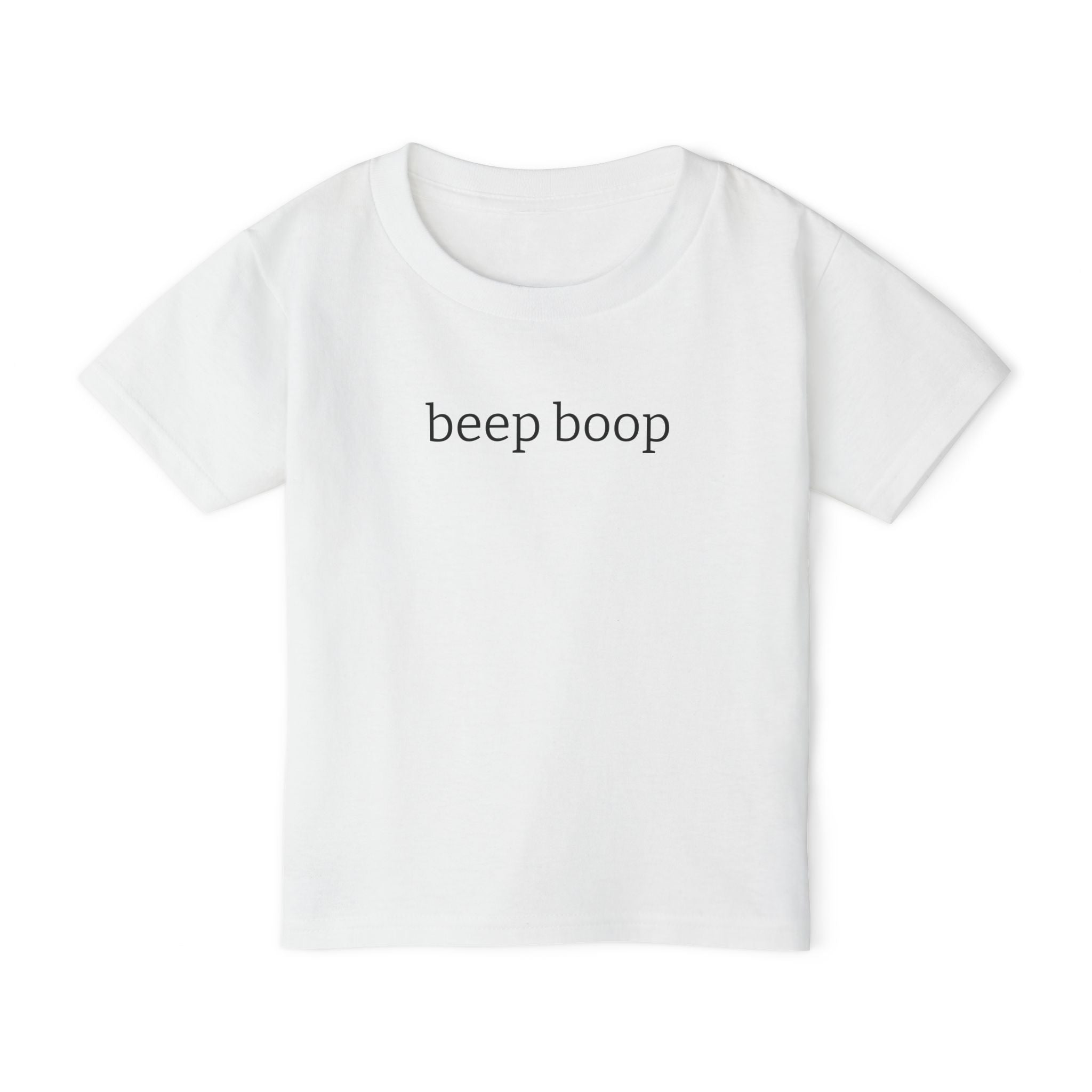 "Beep Boop" Minimalist Toddler T-Shirt